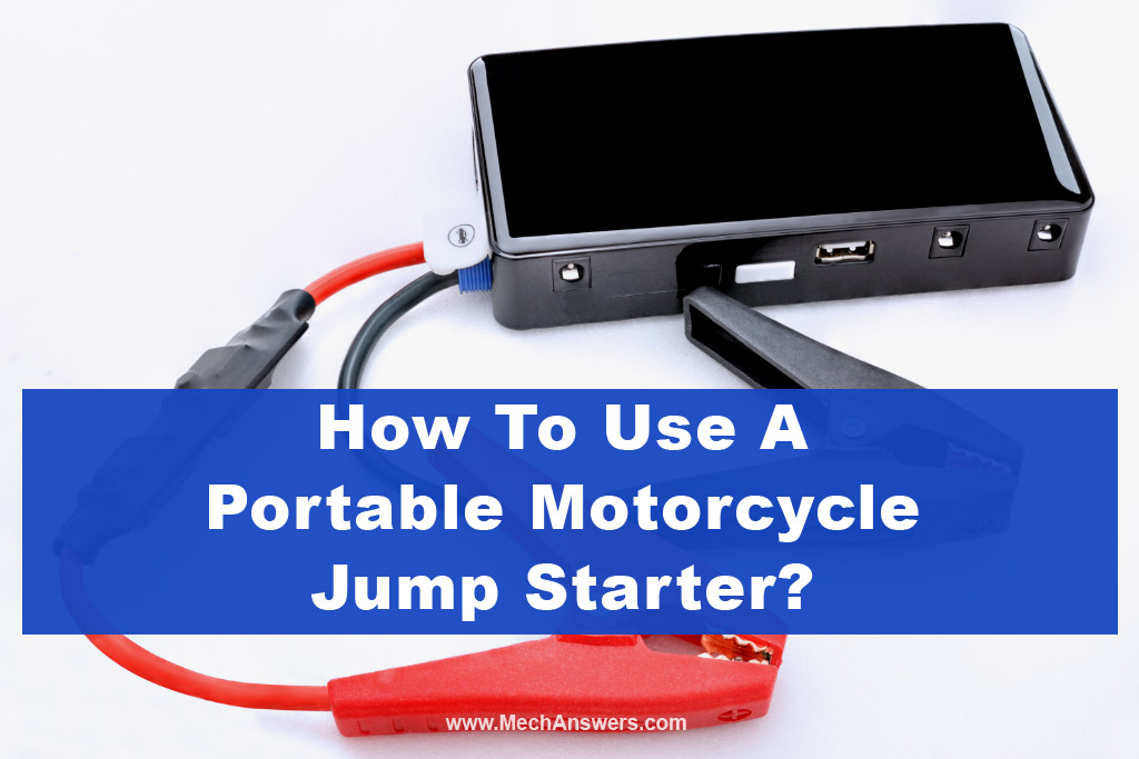 How To Use A Portable Motorcycle Jump Starter