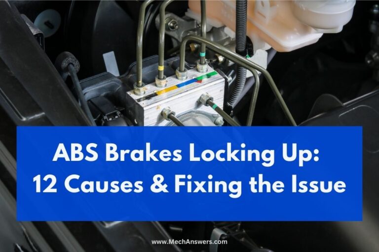 ABS Brakes Locking Up (12 Causes & Fixing the Issue)